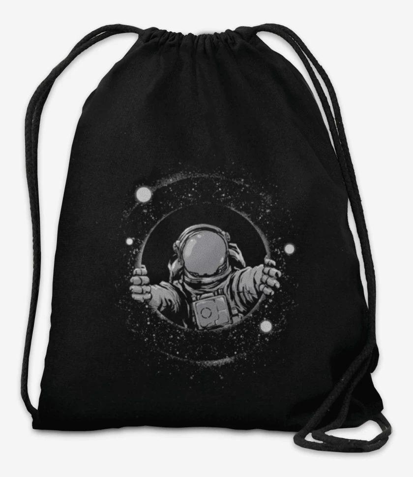 Mochila Negro de Astronauta 9