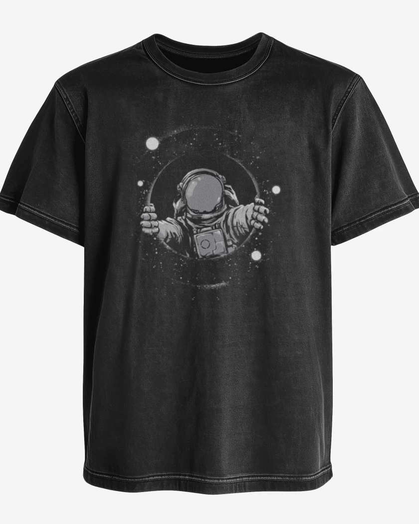 Polera desgastada Astronauta 9