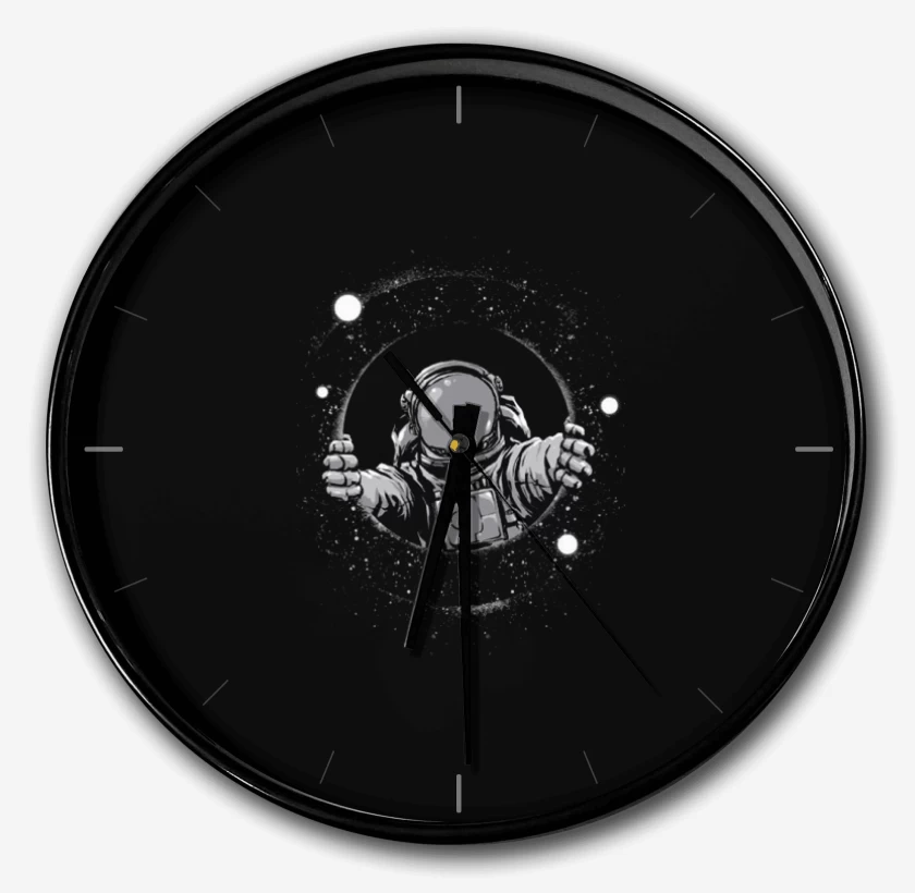 Reloj Negro de Astronauta 9