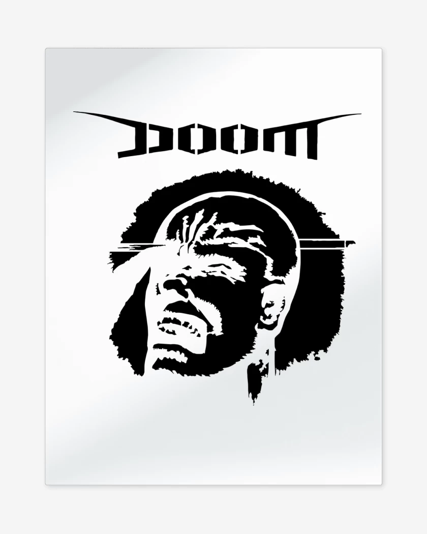 Print metalico Doom The Greatest 