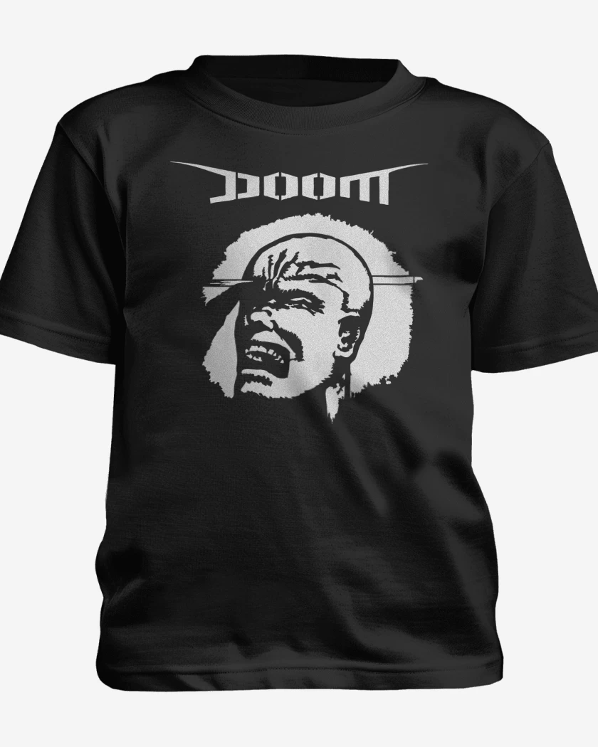 Polera de niño Negro de Doom The Greatest Inv