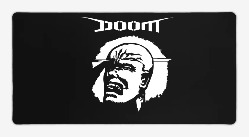 Mouse pad Gamer Negro de Doom The Greatest Inv