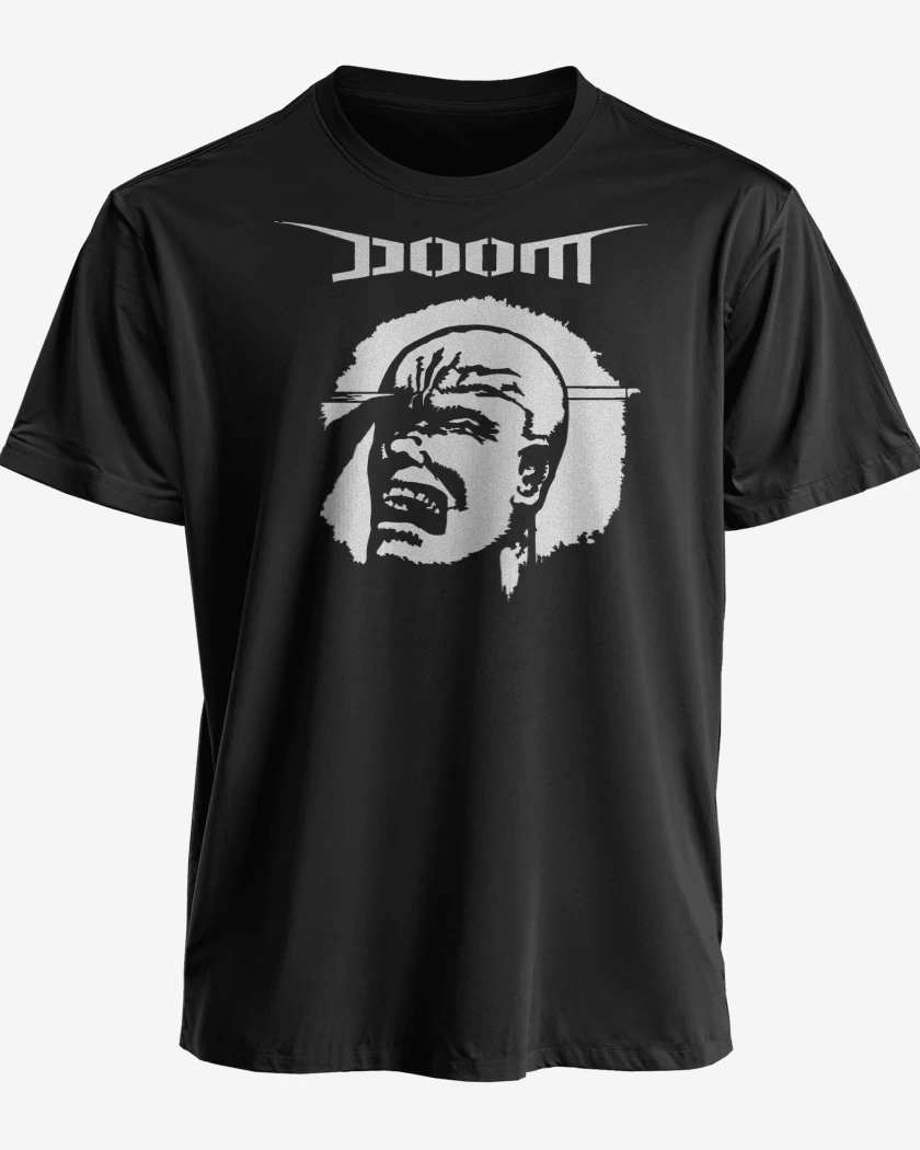 Polera premium Negro de Doom The Greatest Inv