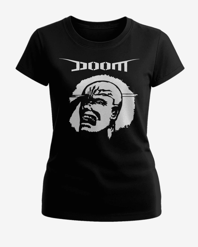 Polera de Mujer Negro de Doom The Greatest Inv