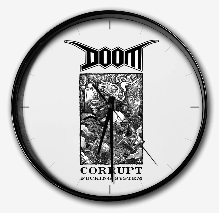 Reloj Corrupt Fucking System Doom