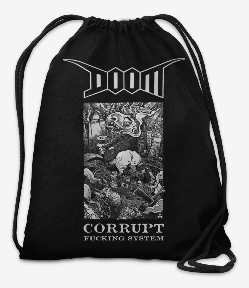 Mochila Negro de Doom Corrupt