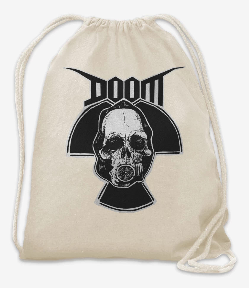 Mochila Blanco de Doom Calavera