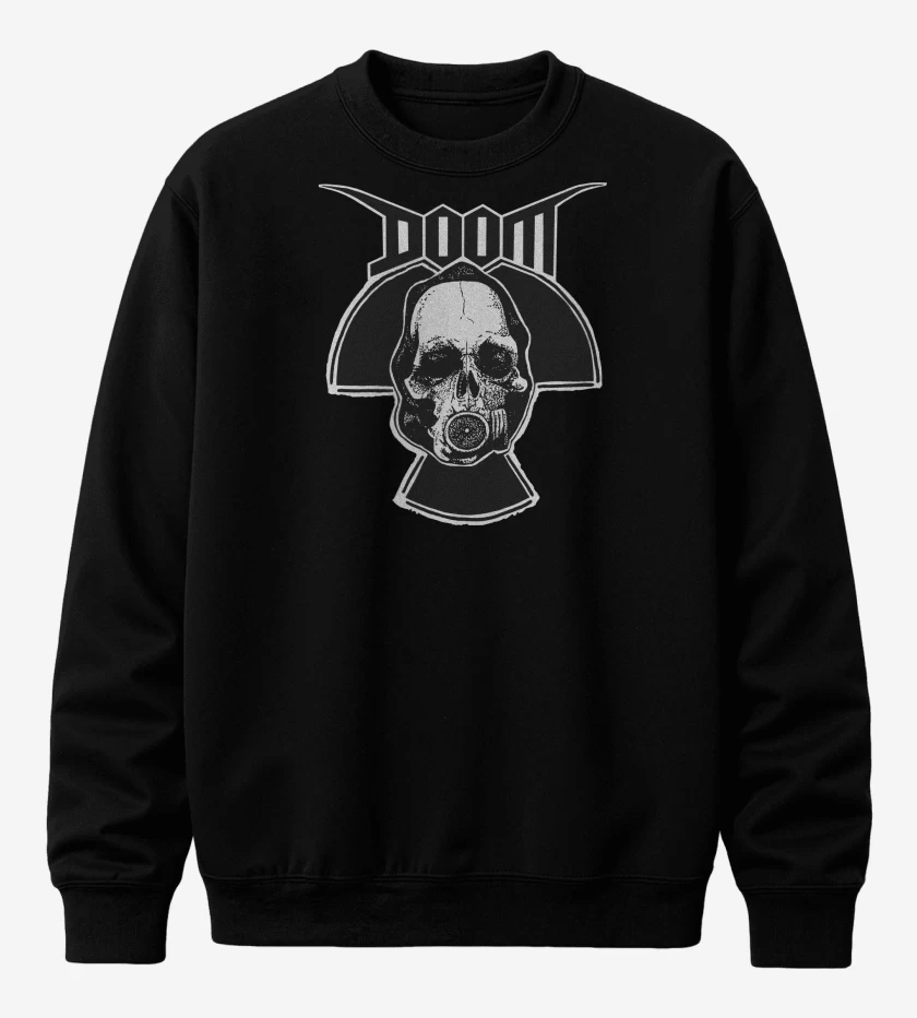 Poleron polo Doom Calavera
