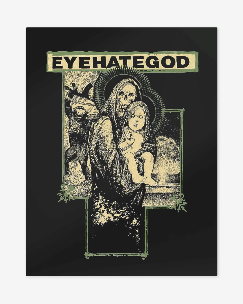Print metalico Eyehategod Virgen