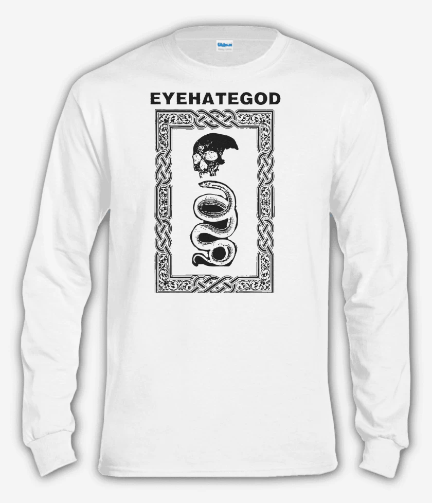 Polera manga larga Blanco de Eyehategod N