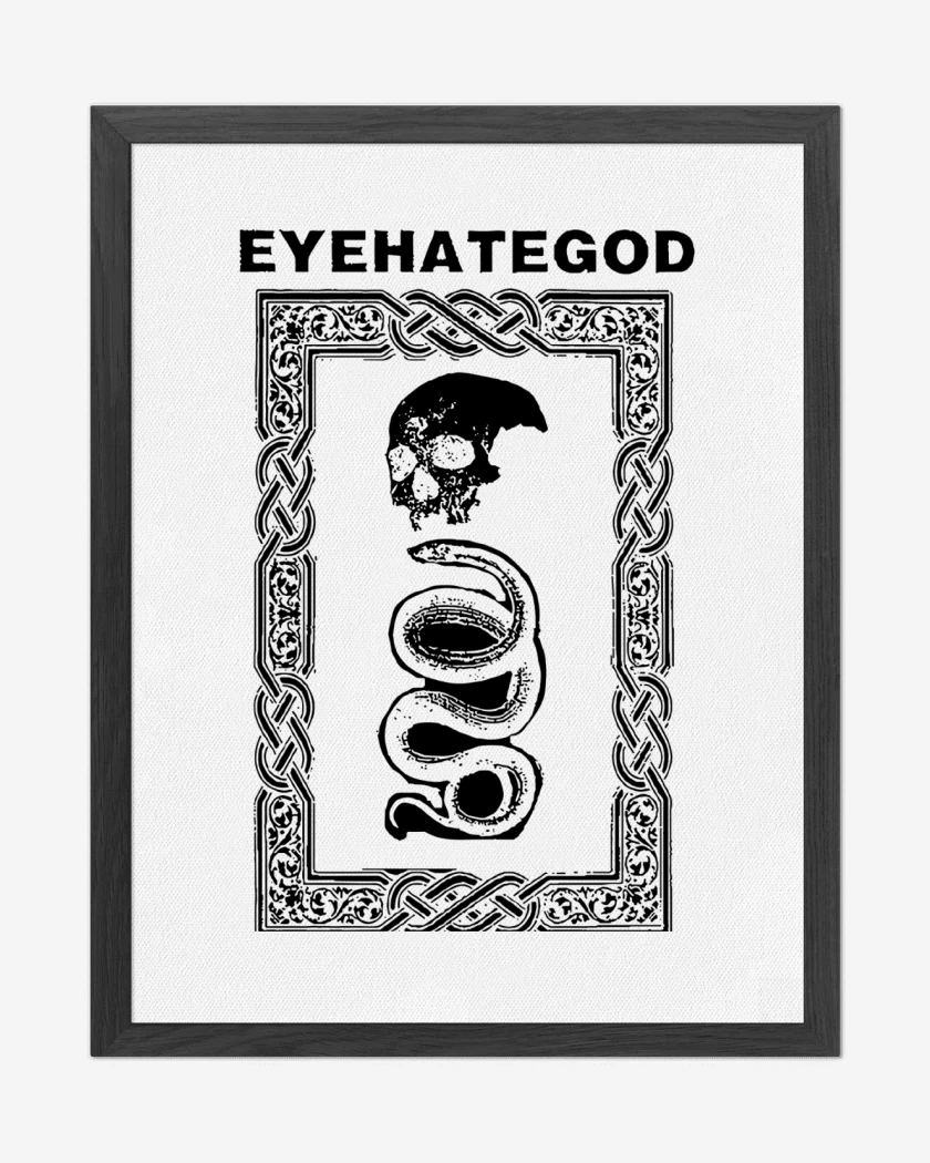 Cuadro decorativo Blanco de Eyehategod N