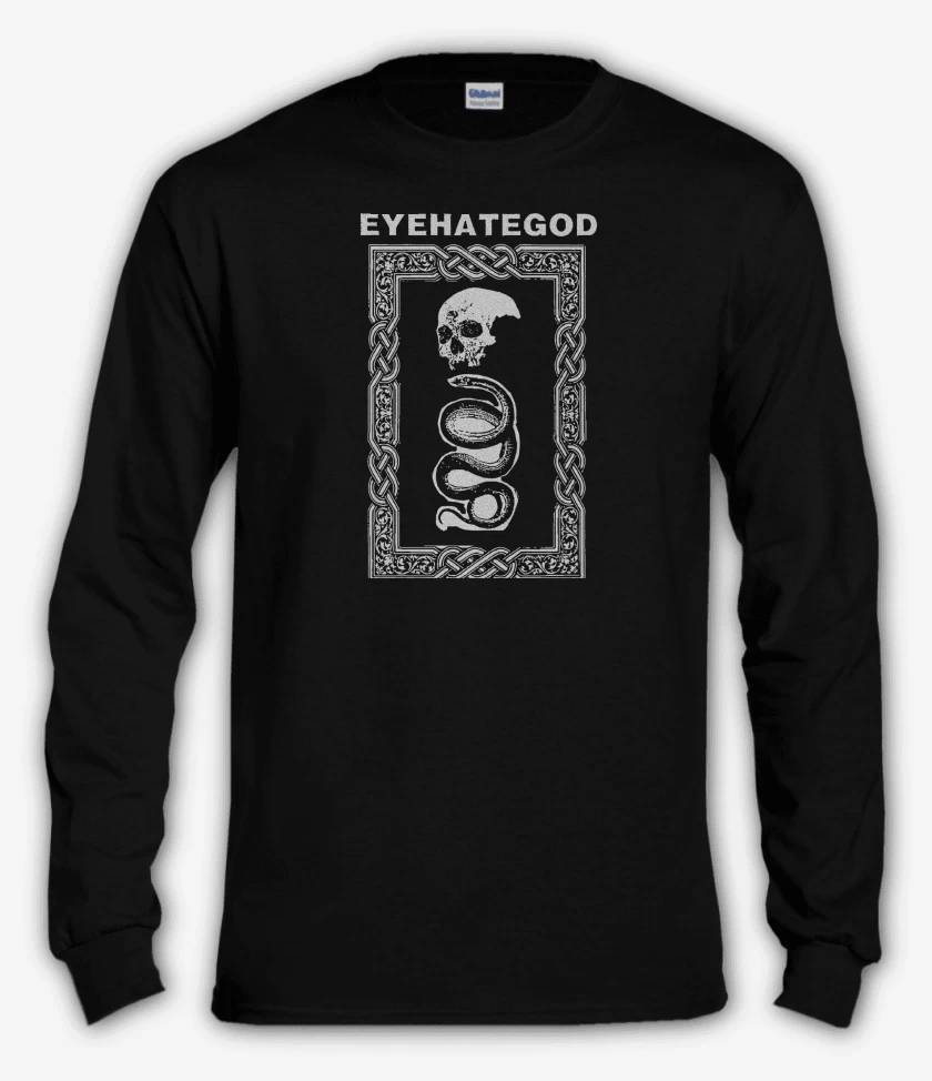 Polera manga larga Negro de EYEHATEGOD