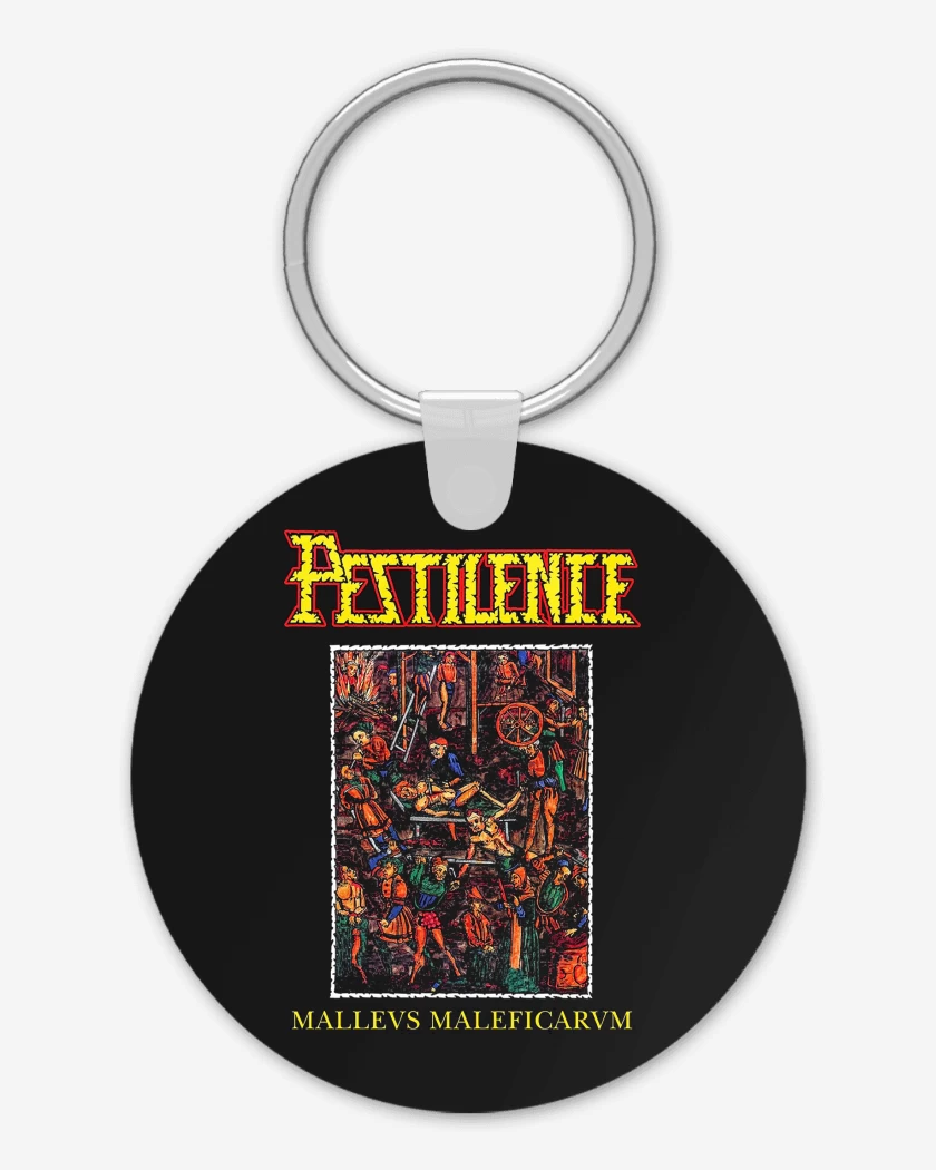 Llavero Negro de Pestilence Maleficarvm