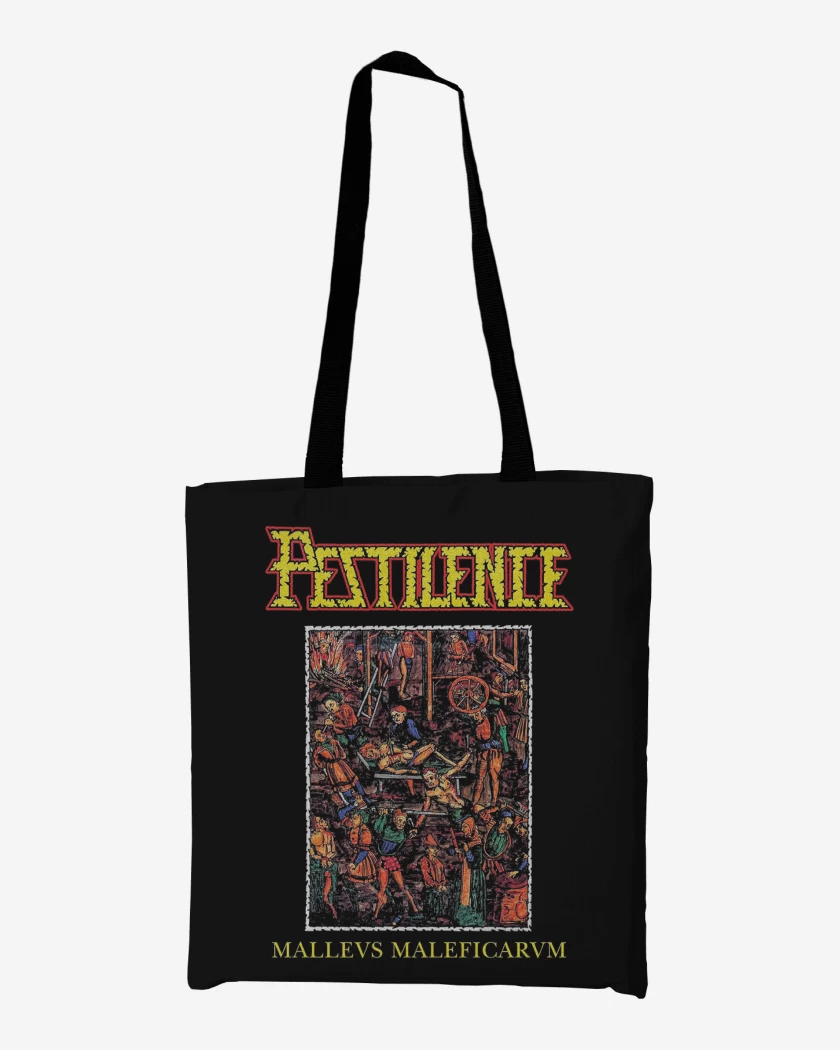 Totebag Negro de Pestilence Maleficarvm