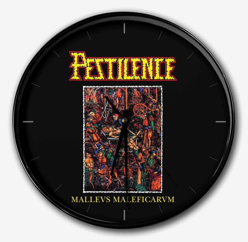 Reloj Negro de Pestilence Maleficarvm