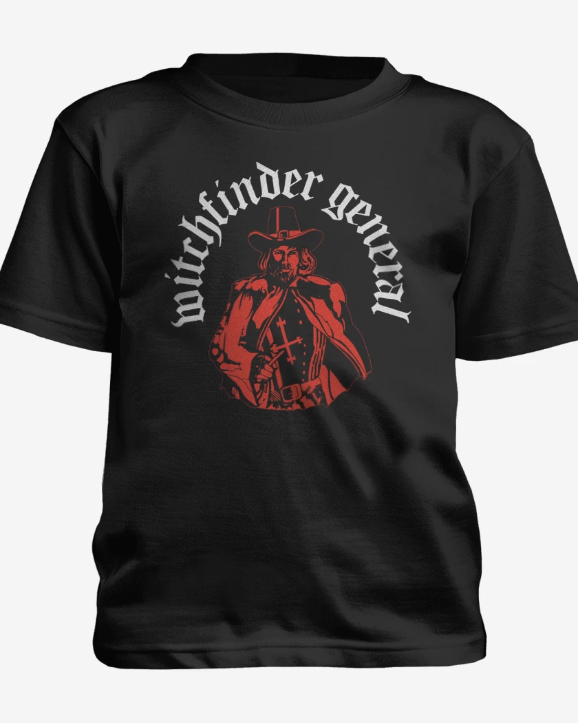 Polera de niño Negro de Witchfinder General