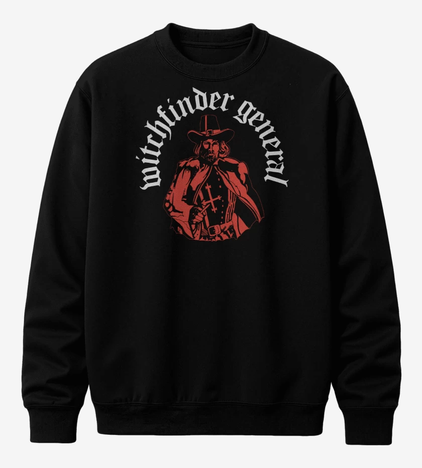 Poleron polo Negro de Witchfinder General