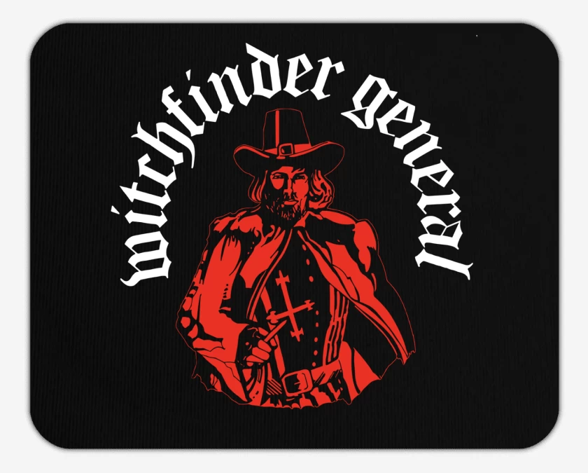 Mousepad Negro de Witchfinder General
