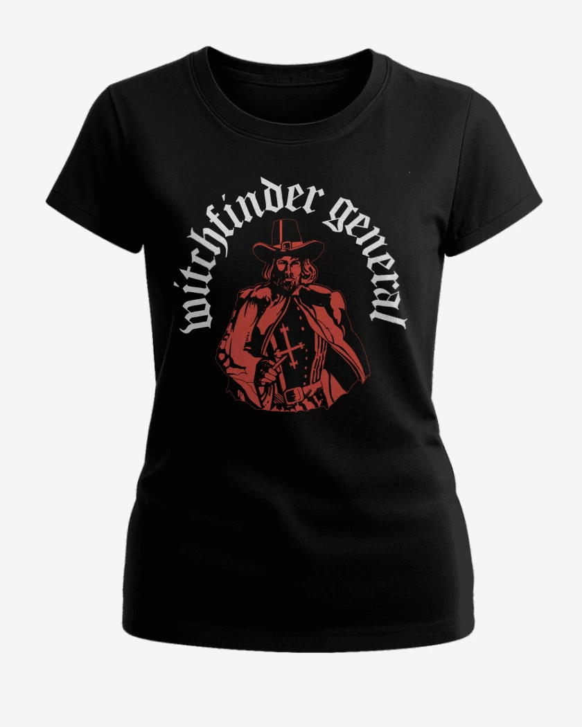 Polera de Mujer Negro de Witchfinder General