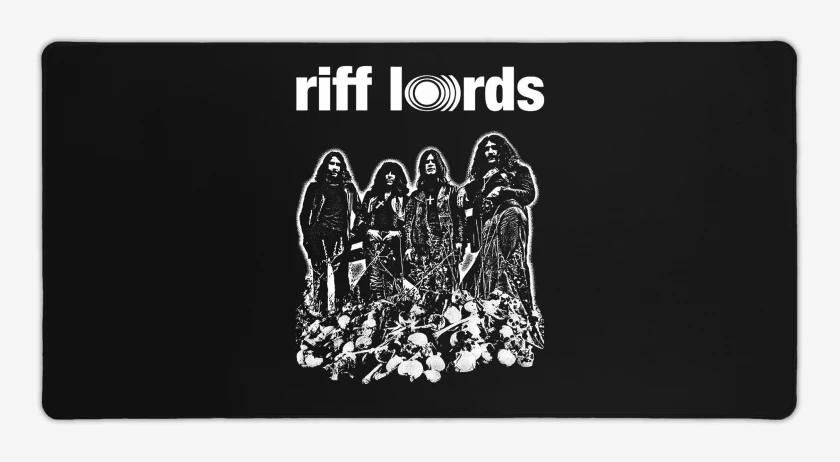 Mouse pad Gamer Black Sabbath RIFF LORDS