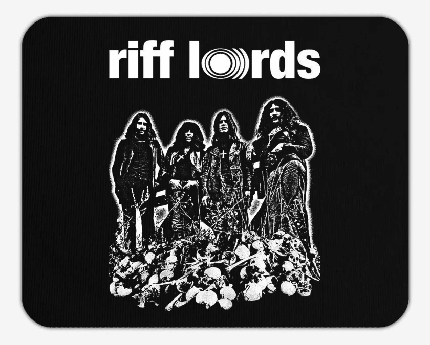 Mousepad Black Sabbath RIFF LORDS