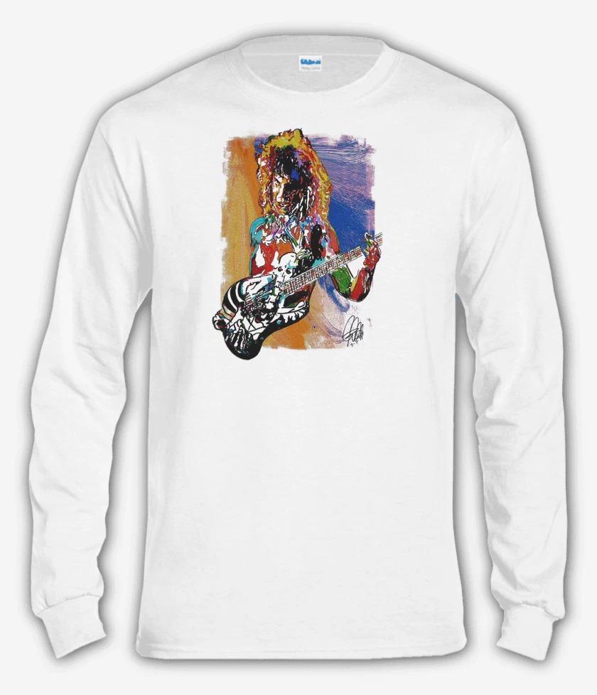 Polera manga larga Blanco de George Lynch Dokken