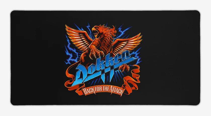 Mouse pad Gamer Dokken Back For the Attack