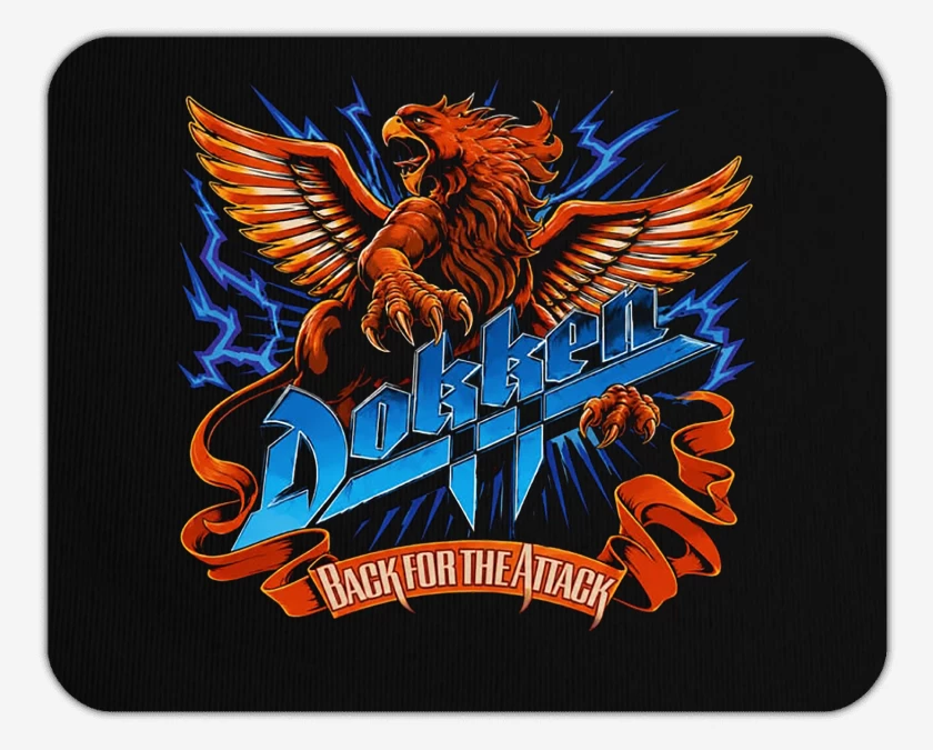 Mousepad Dokken Back For the Attack
