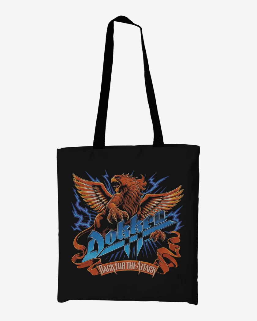 Totebag Dokken Back For the Attack