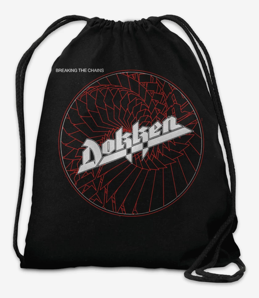 Mochila Negro de Dokken Breaking the Chains