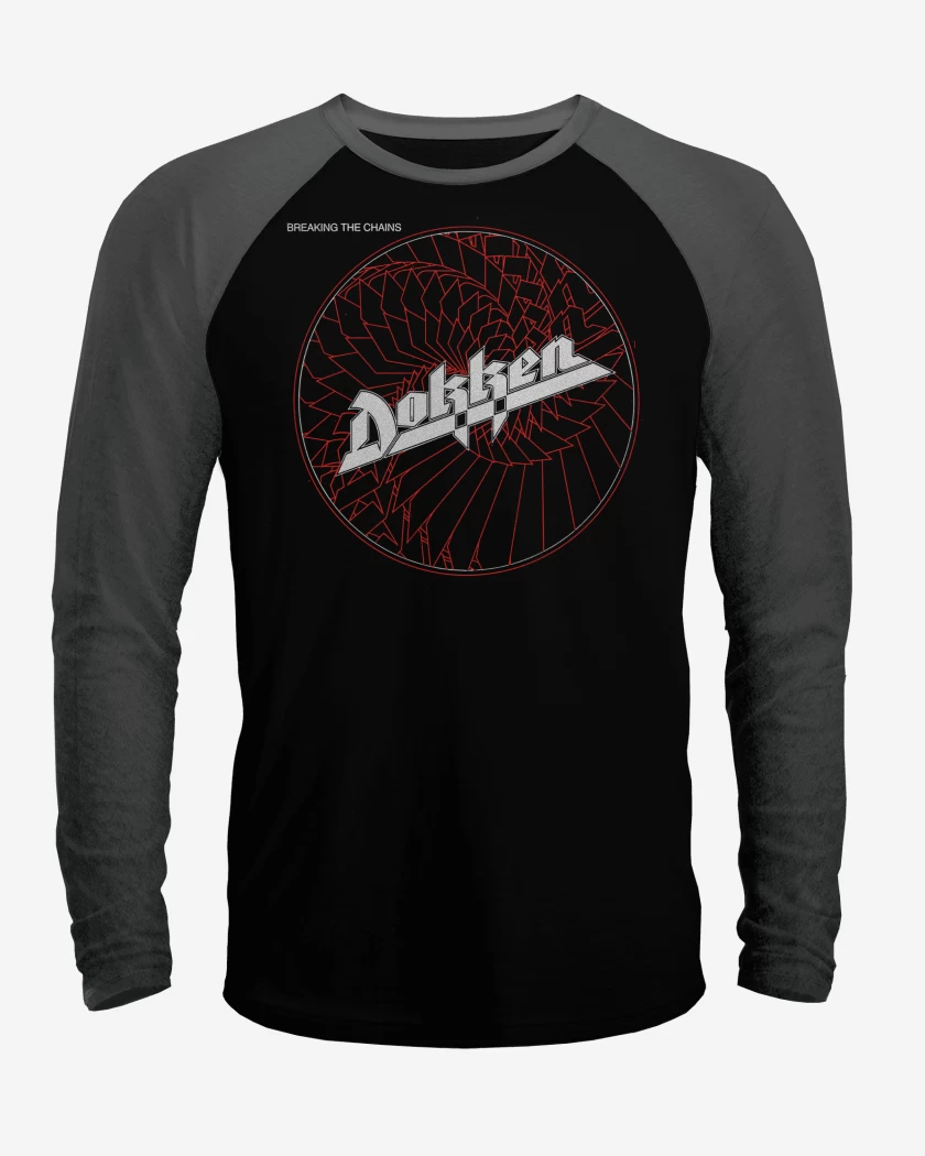 Polera Raglan Dokken Breaking the Chains