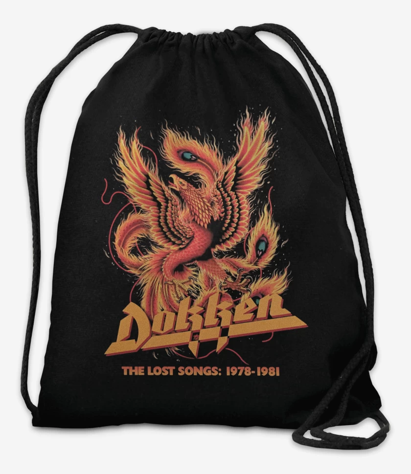 Mochila Negro de Dokken Lost Songs