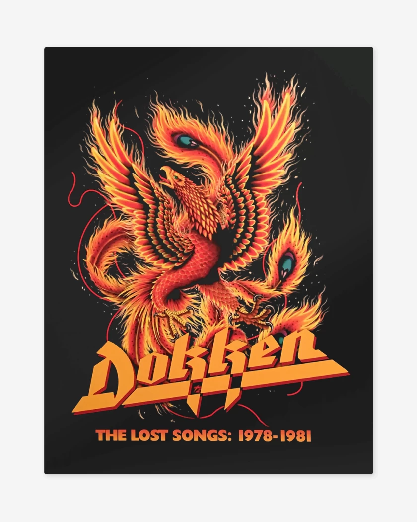 Print metalico Dokken Lost Songs