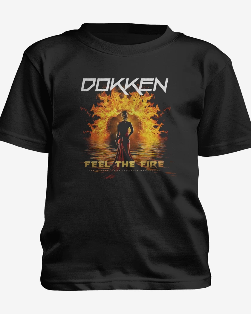 Polera de niño Dokken Feel the Fire