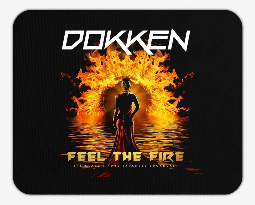 Mousepad Dokken Feel the Fire