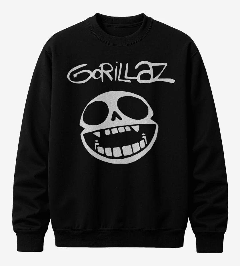Poleron polo Negro de Gorilazz