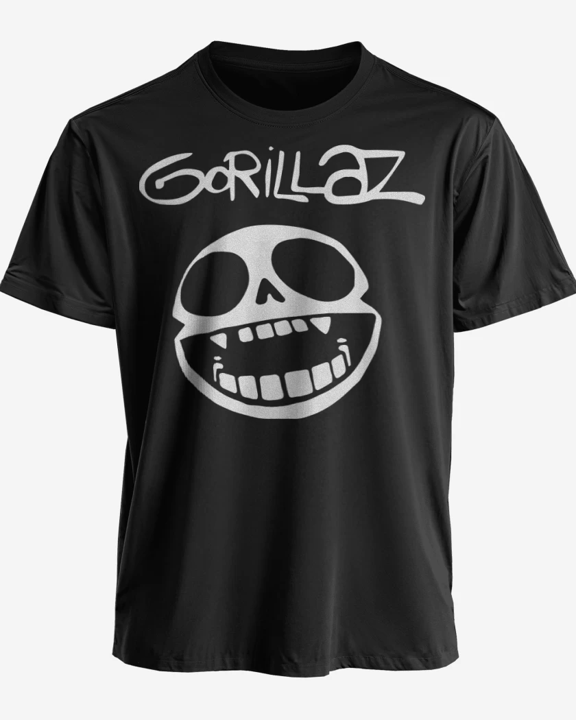 Polera premium Negro de Gorilazz