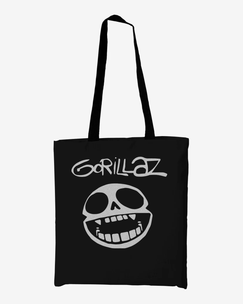 Totebag Negro de Gorilazz