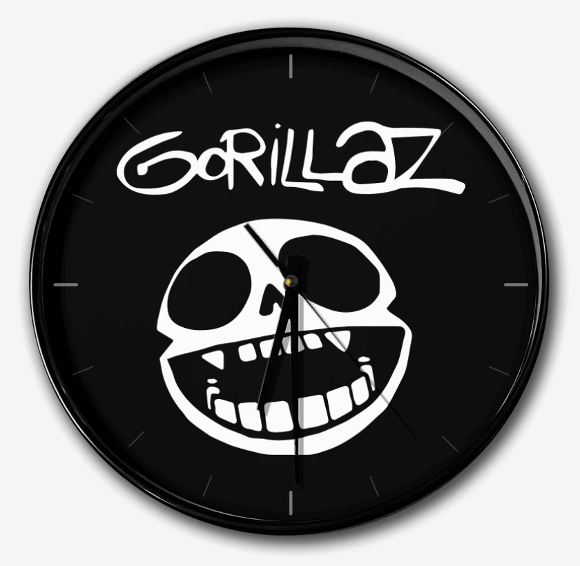 Reloj Negro de Gorilazz