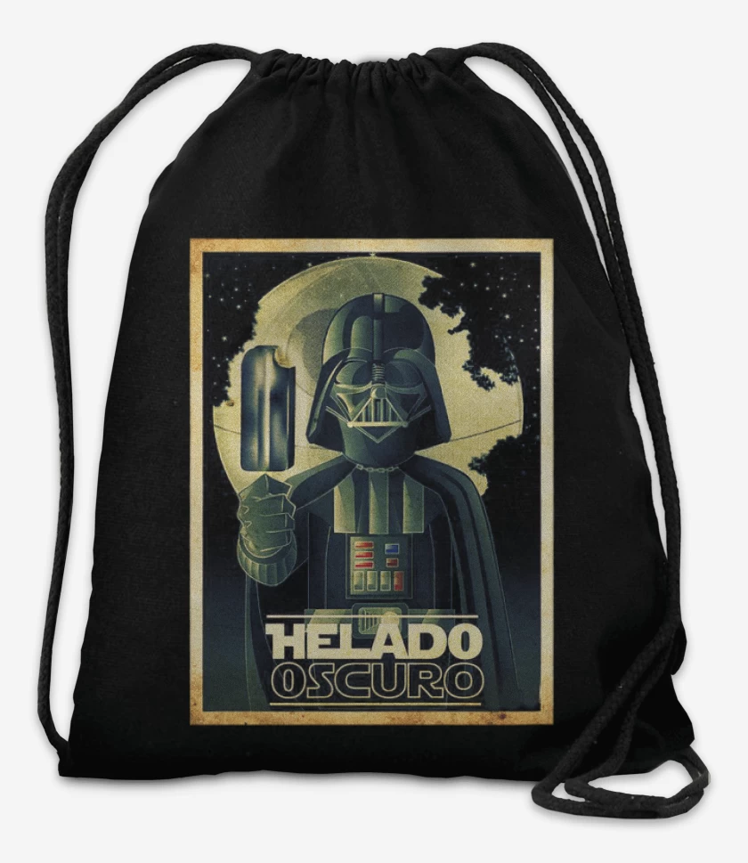 Mochila Negro de Helado oscuro