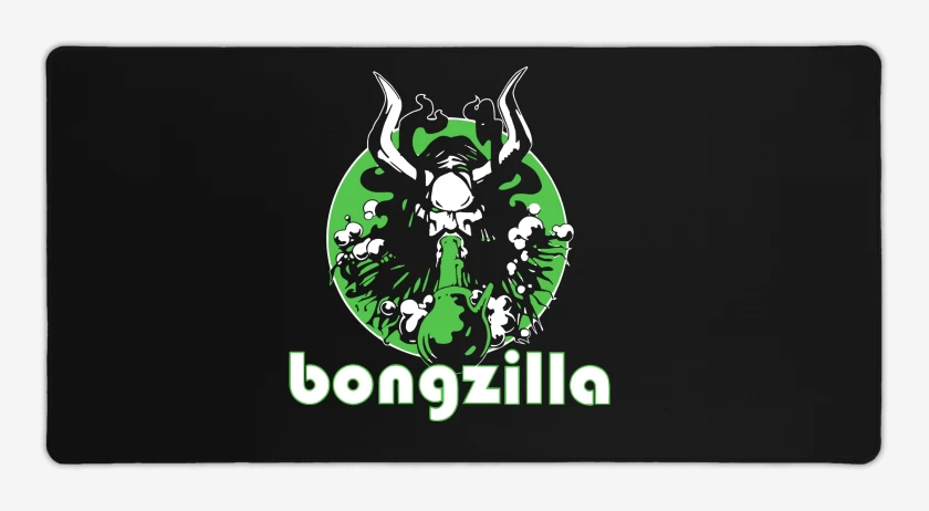 Mouse pad Gamer Bongzilla Logo