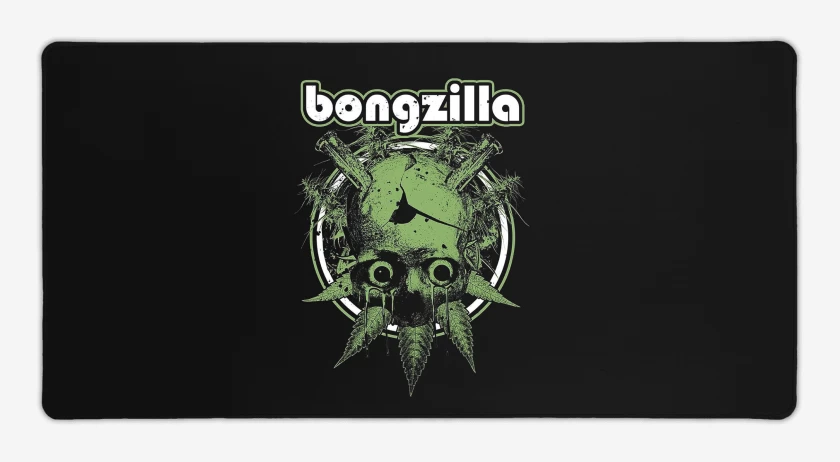 Mouse pad Gamer Bongzilla Calavera Bong