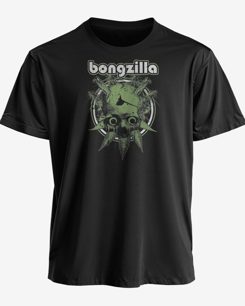 Polera Bongzilla Calavera Bong