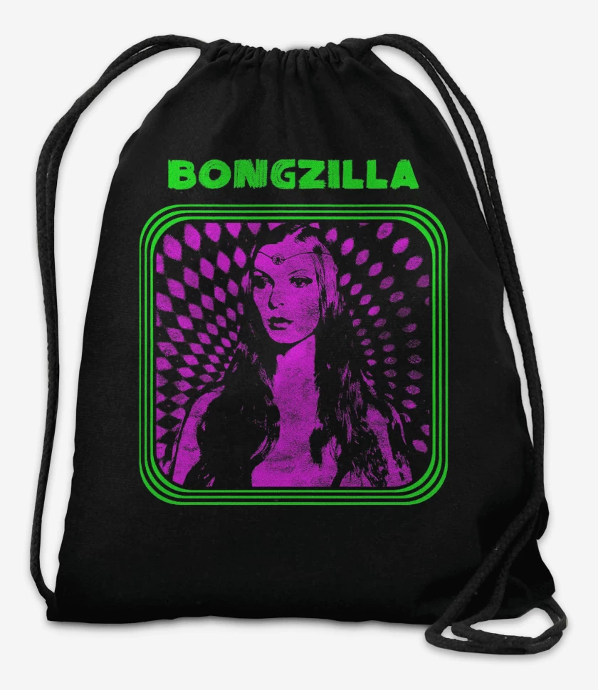 Mochila Negro de Bongzilla Cartel