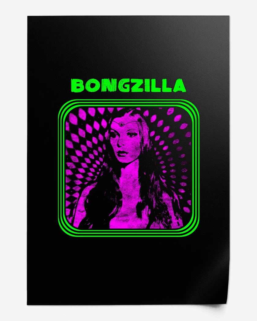 Print Negro de Bongzilla Cartel