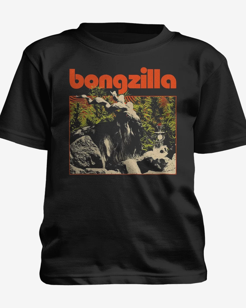 Polera de niño Negro de Bongzilla Goat
