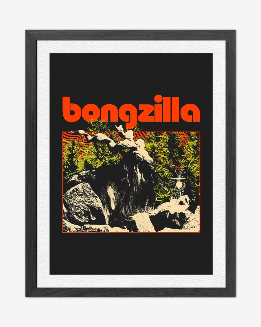 Cuadro decorativo Negro de Bongzilla Goat