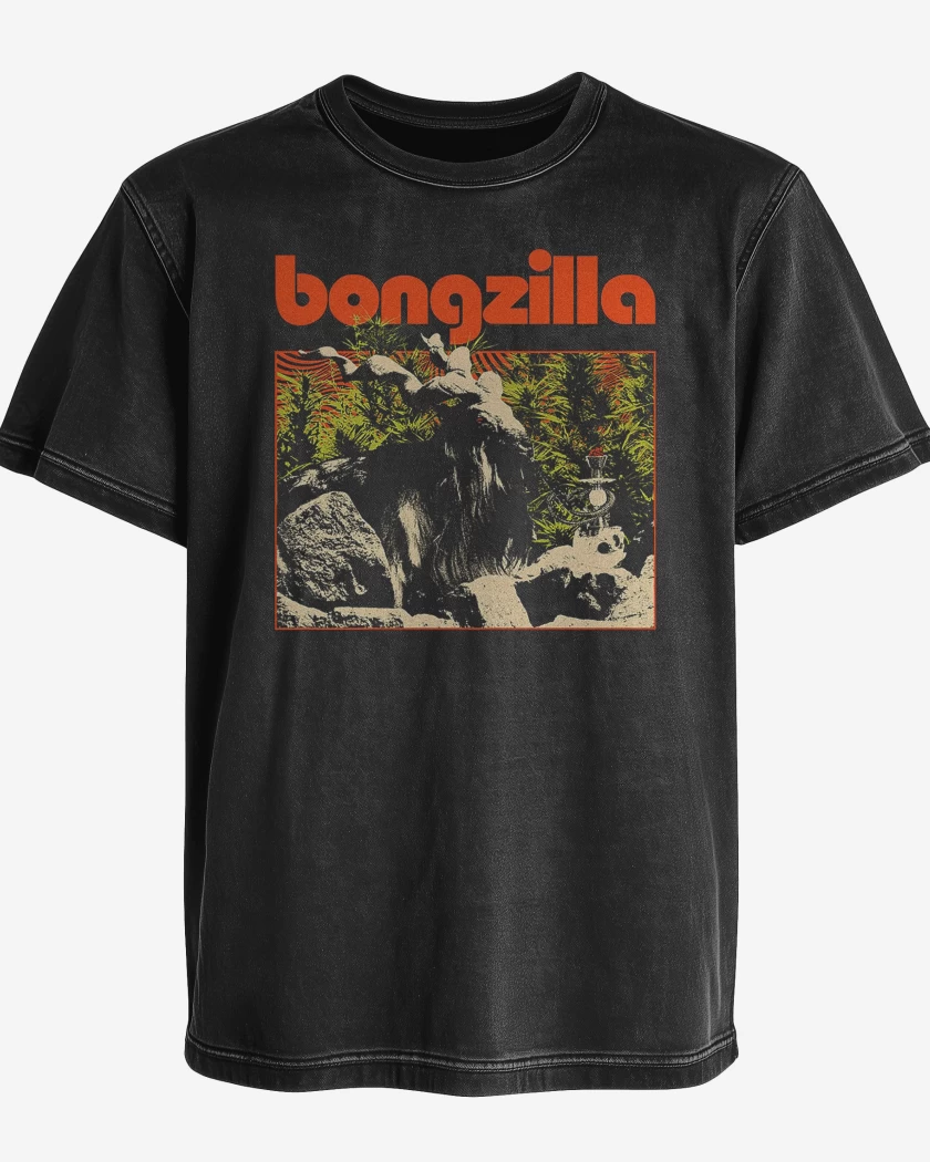 Polera desgastada Bongzilla Goat