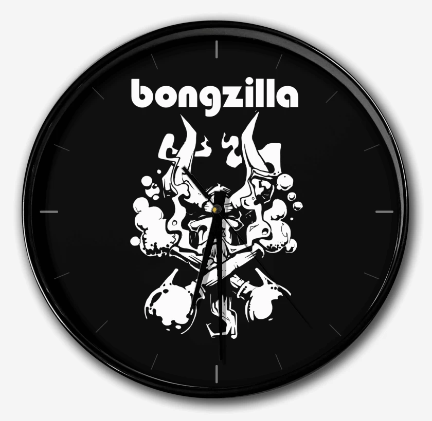 Reloj Negro de Bong Bongzilla