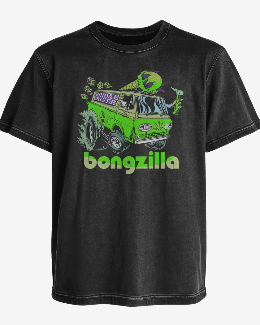 Polera desgastada Bongzilla Sundae Driver